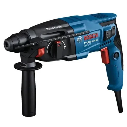 Máy khoan búa điện Bosch GBH 220 mặt nghiêng