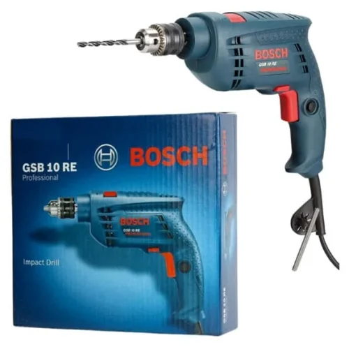 Máy khoan động lực Bosch GSB 10 RE hộp đựng
