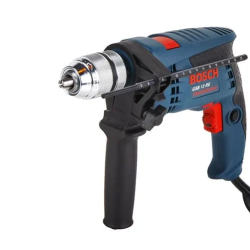Máy khoan động lực Bosch GSB 13 RE bộ 100 món kèm tay cầm phụ
