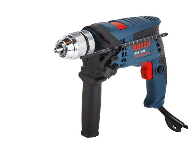 Máy khoan động lực Bosch GSB 13 RE bộ 100 món kèm tay cầm phụ