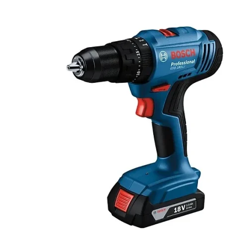 Máy khoan động lực Bosch GSB 183-LI 2 pin màu xanh