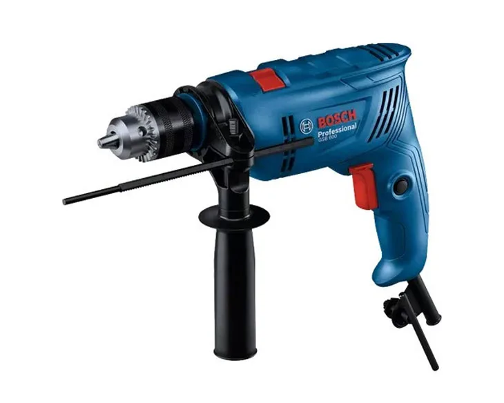 Máy khoan động lực kèm phụ kiện Bosch GSB 600 thân máy