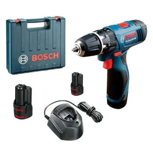 Máy khoan động lực pin Bosch GSB 120-LI Gen II trọn bộ