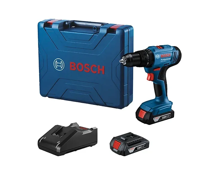 Máy khoan động lực pin Bosch GSB 183-LI trọn bộ