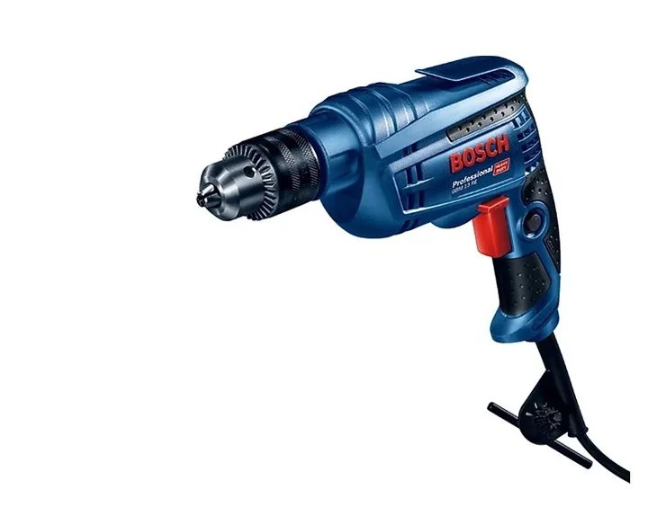 Máy khoan sắt Bosch GBM 13 RE góc nghiêng bên trái