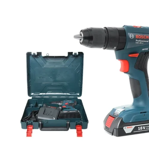 Máy khoan vặn vít pin Bosch GSB 185-LI 1 pin kèm hộp đựng và sạc