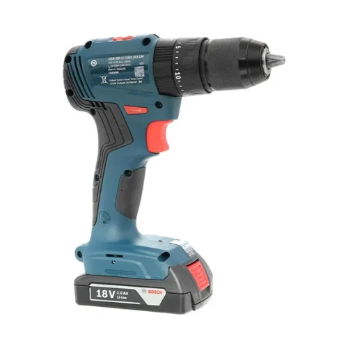 Máy khoan vặn vít pin Bosch GSB 185-LI 1 pin mặt trái