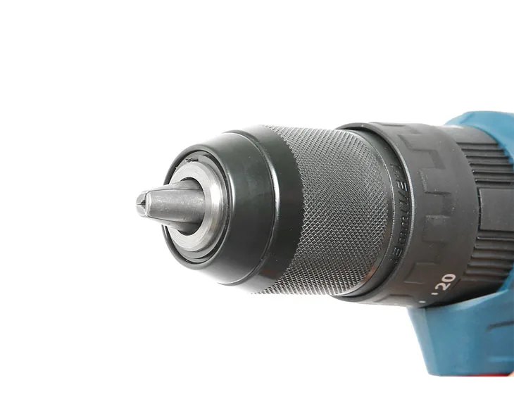Máy khoan vặn vít pin Bosch GSB 185-LI chi tiết đầu kẹp