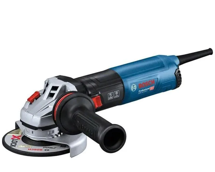 Máy mài góc Bosch GWS 14-125 S kèm tay cầm phụ