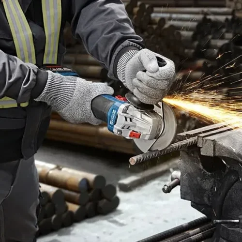 Máy mài góc Bosch GWS 18V-8 cắt kim loại