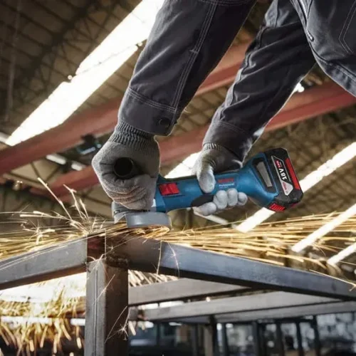 Máy mài góc Bosch GWS 18V-8 mài kết cấu