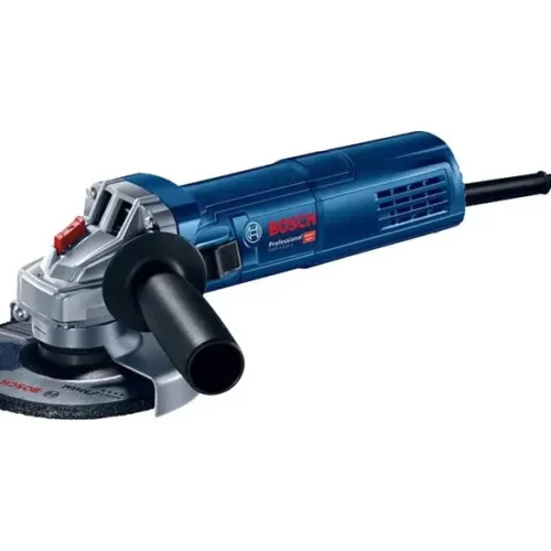 Máy mài góc Bosch GWS 900-100S kèm đĩa mài nhìn góc nghiêng bên trái