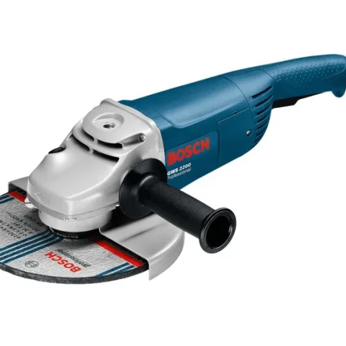 Máy mài góc lớn Bosch GWS 2200-180 kèm đĩa mài nhìn góc nghiêng bên trái
