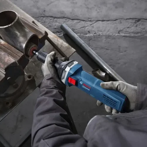 Máy mài thẳng Bosch GGS 5 LS mài ống kim loại