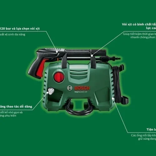 Máy phun xịt rửa áp lực cao Bosch Easy Aquatak 120