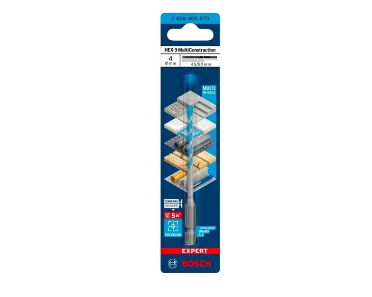 Mũi khoan đa năng Bosch HEX-9 4x45x90mm