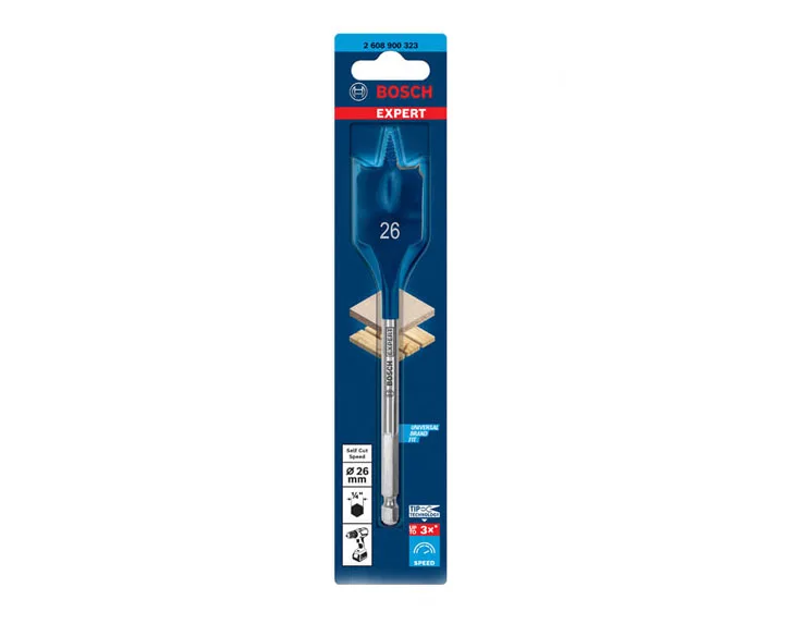 Mũi khoét gỗ đuôi cá Bosch SELFCUT 26x152mm