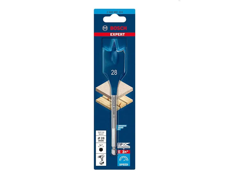 Mũi khoét gỗ đuôi cá Bosch SELFCUT 28x152mm