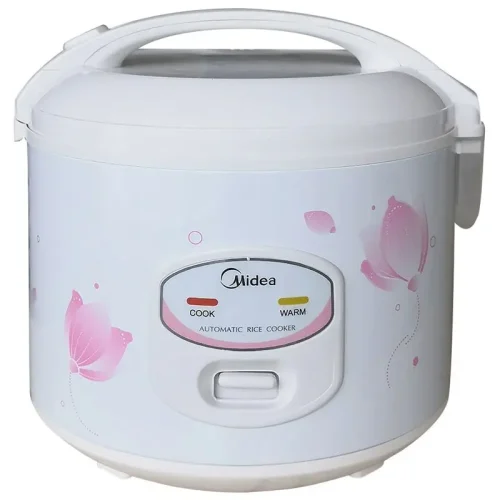 Nồi cơm điện nắp gài Midea MR-CM1531 1.5 lít họa tiết hoa sen