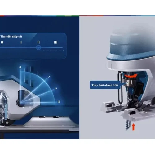 Sử dụng máy cưa lọng Bosch GST 750