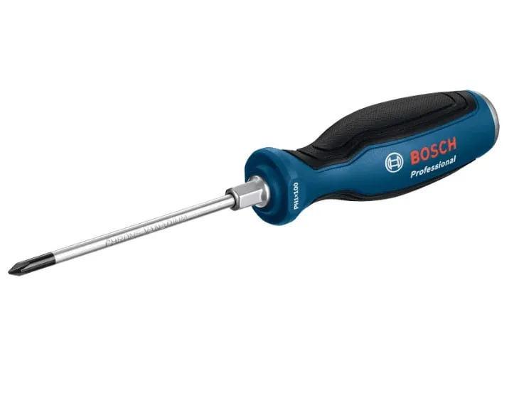 Tua vít đầu chữ thập Bosch PH1x100mm góc nghiêng ngang