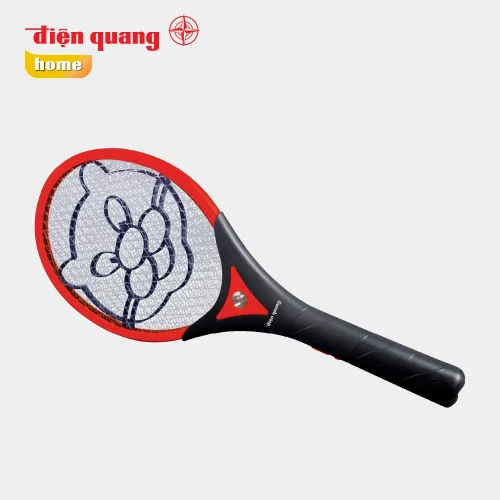 Vợt muỗi Điện Quang ĐQ EMR01 BLR - Đen - đỏ/ Cam - đen — ảnh 3