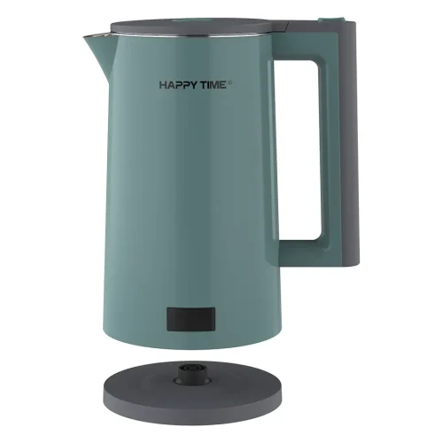 Ấm siêu tốc không xác định chụp toàn bộ thân ấm và đế từ mặt trước