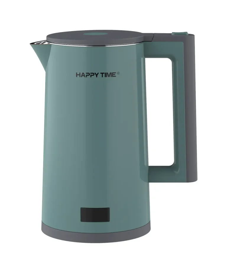 Ấm siêu tốc SUNHOUSE HTD1095 2.8 lít inox 2 lớp màu xanh