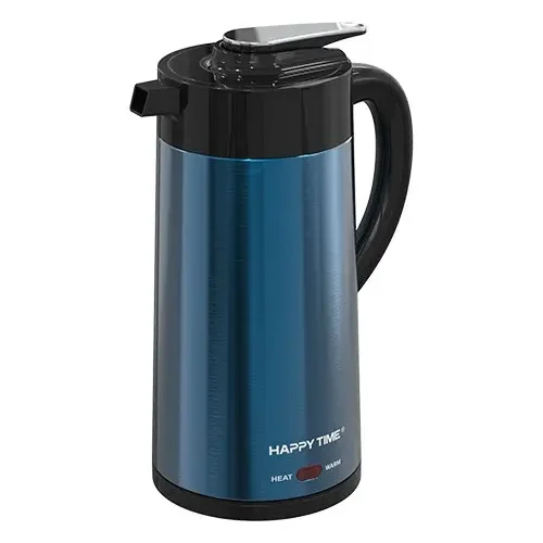 Ấm siêu tốc SUNHOUSE HTD1096 inox giữ nhiệt 2 lít góc chính diện chếch trái