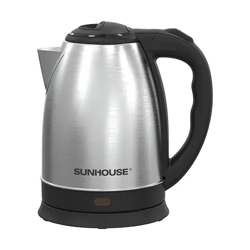 Ấm siêu tốc SUNHOUSE SHD1182GT inox 1.8 lít góc chính diện chếch trái