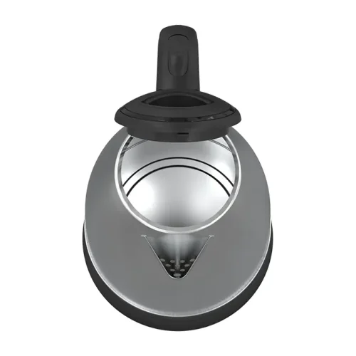 Ấm siêu tốc SUNHOUSE SHD1182GT chụp từ mặt trên với miệng ấm và tay cầm
