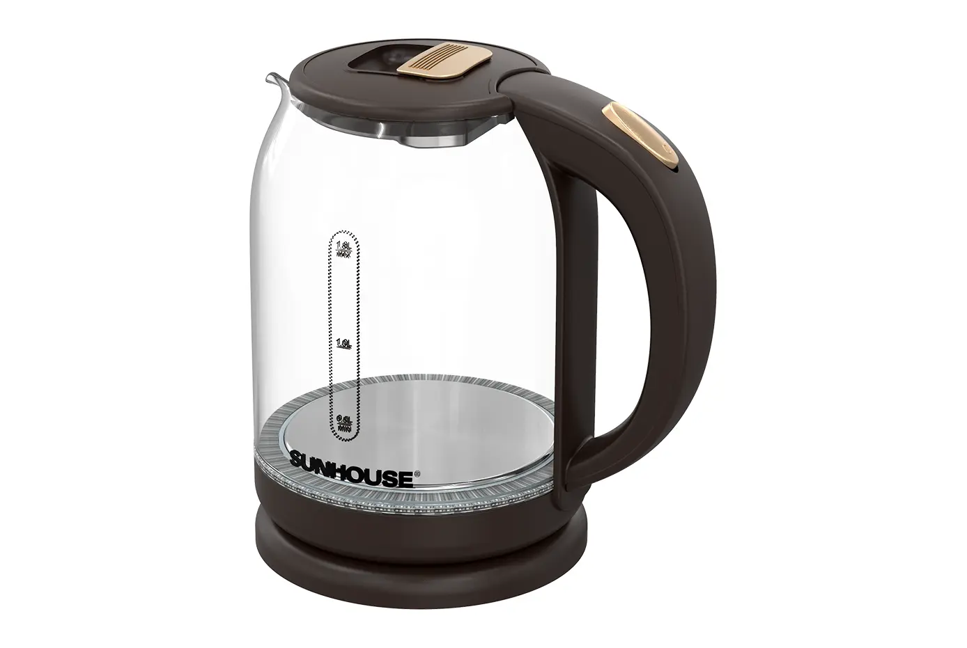 Ấm siêu tốc SUNHOUSE SHD1212 - 1.8 lít, Thủy tinh - Ảnh 3