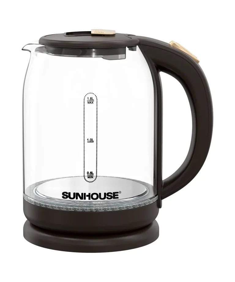 Ấm siêu tốc SUNHOUSE SHD1212 1.8 lít bằng thủy tinh