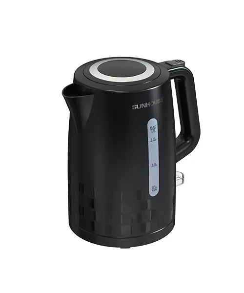 Ấm siêu tốc SUNHOUSE SHD1306 nhựa PP 1.7 lít màu đen