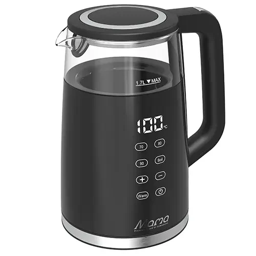 Ấm siêu tốc SUNHOUSE SHD1333 1.7 lít thủy tinh 2 lớp có bảng điều khiển