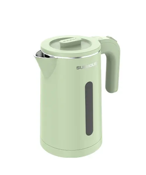 Ấm siêu tốc SUNHOUSE SHD1353 1.8 lít inox 2 lớp màu xanh