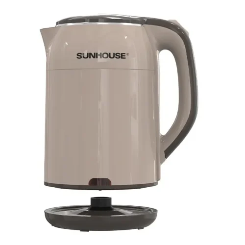 Ấm siêu tốc SUNHOUSE SHD1359 chụp mặt trước kèm đế tiếp điện