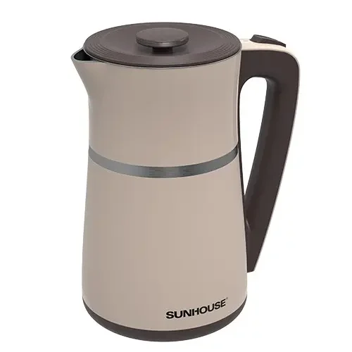 Ấm siêu tốc SUNHOUSE SHD1360 1.7 lít inox 2 lớp màu kem