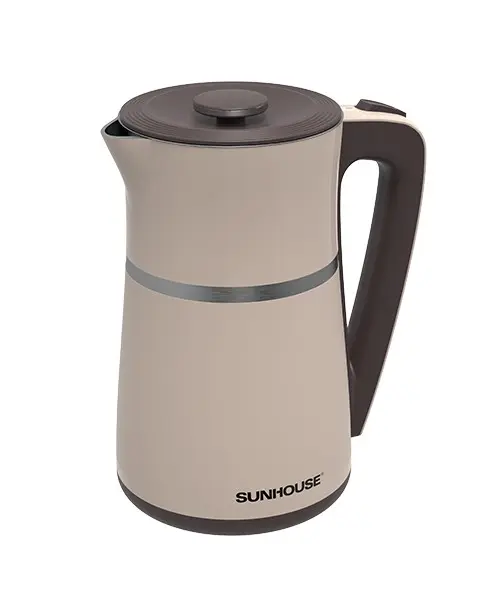 Ấm siêu tốc SUNHOUSE SHD1360 1.7 lít inox 2 lớp màu kem
