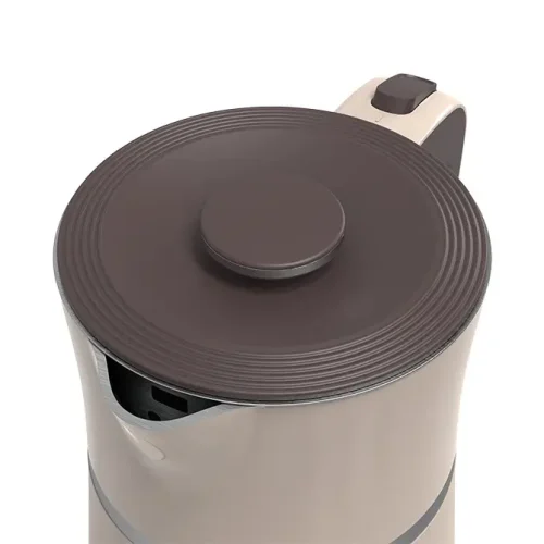 Ấm siêu tốc SUNHOUSE SHD1360 cận cảnh nắp ấm và tay cầm từ trên