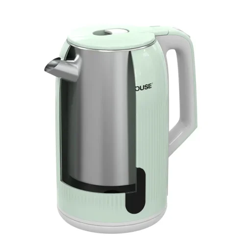 Ấm siêu tốc SUNHOUSE SHD1364 inox 2 lớp 2.8 lít màu xanh nhạt