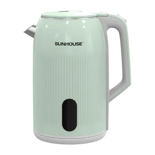 Ấm siêu tốc SUNHOUSE SHD1364 2.8 lít inox 2 lớp màu xanh