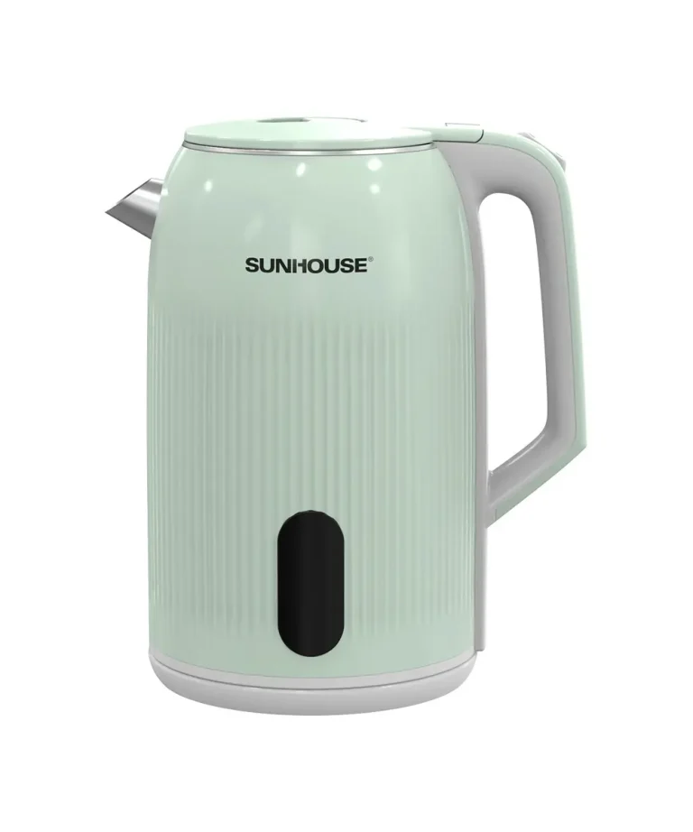 Ấm siêu tốc SUNHOUSE SHD1364 2.8 lít inox 2 lớp màu xanh