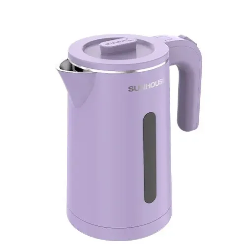 Ấm siêu tốc SUNHOUSE SHD1368KB inox 2 lớp 1.8 lít màu tím
