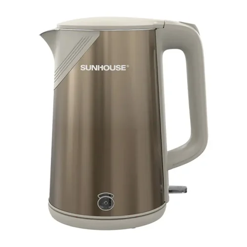 Ấm siêu tốc SUNHOUSE SHD1377 inox 1.8 lít nhìn từ mặt trước