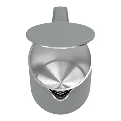Ấm siêu tốc SUNHOUSE SHD1379 nhìn từ trên, thấy khoang ấm và nắp mở
