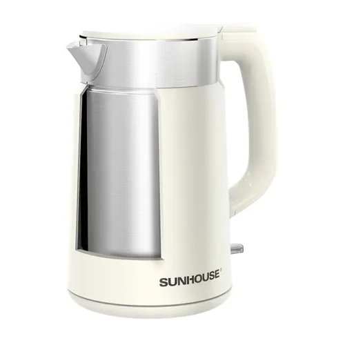 Ấm siêu tốc SUNHOUSE SHD1387 2 lít inox 2 lớp góc nghiêng chính diện