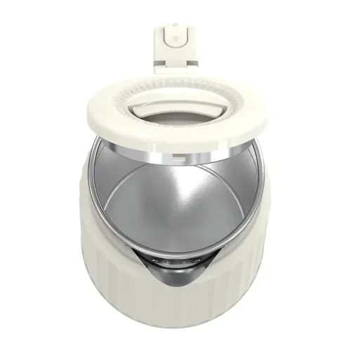 Ấm siêu tốc SUNHOUSE SHD1393 mở nắp, nhìn từ mặt trên vào bên trong ấm