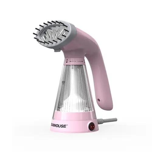 Bàn ủi hơi nước cầm tay SUNHOUSE SHD2165 màu hồng 600W