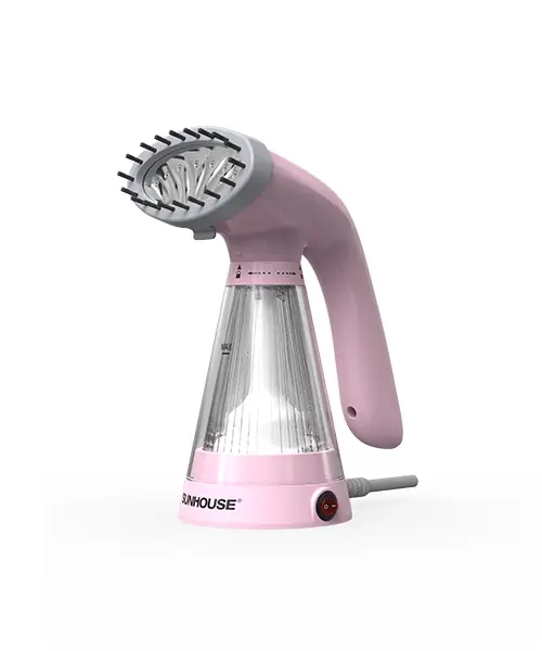 Bàn ủi hơi nước cầm tay SUNHOUSE SHD2165 màu hồng 600W